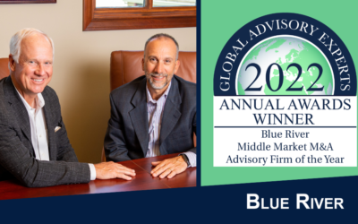 Blue River Is Recognized as M&A Firm of the Year by Global Advisory Experts
