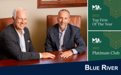 Blue River Is Recognized with Two Awards by The M&A Source
