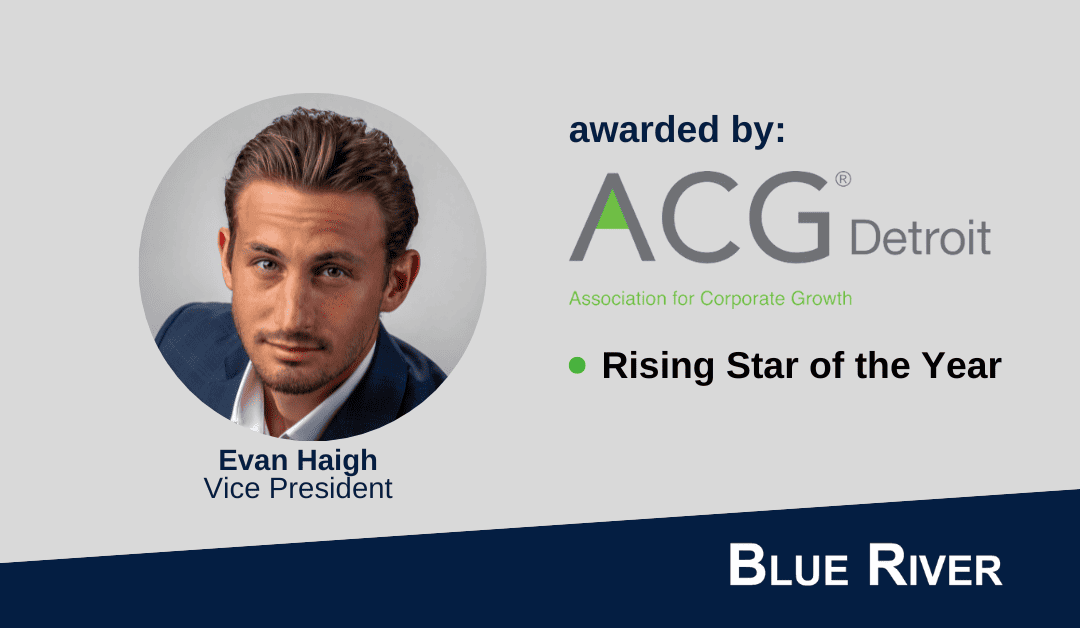 ACG Detroit Recognizes Evan Haigh as Rising Star of the Year