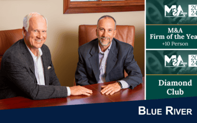 Blue River Is Recognized with Two Awards by M&A Source