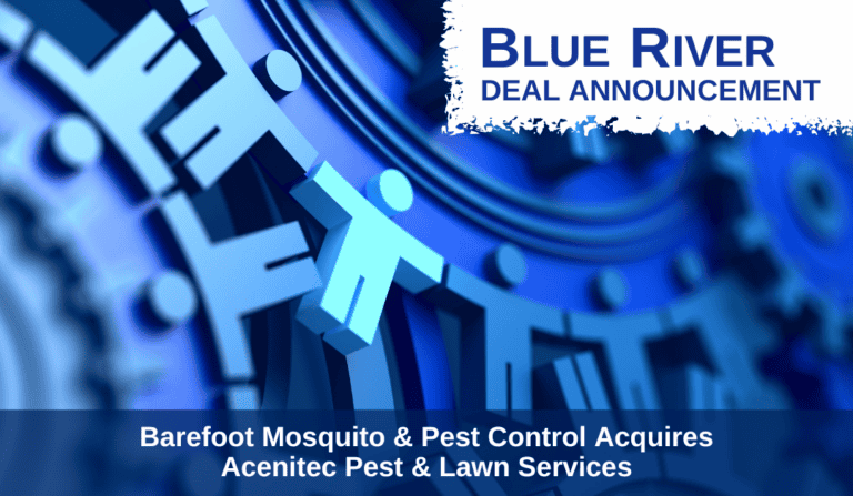 Blue River Advises Barefoot Mosquito & Pest Control on Acquisition of Acenitec Pest & Lawn Services