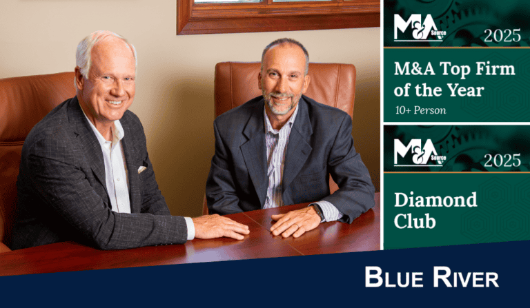 Blue River Is Recognized with Two Awards by M&A Source