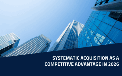 Systematic Acquisition as a Competitive Advantage in 2026