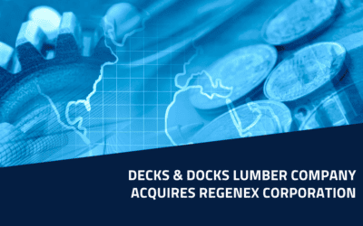 Blue River Advises Regenex Corporation on Sale to Decks & Docks Lumber Company